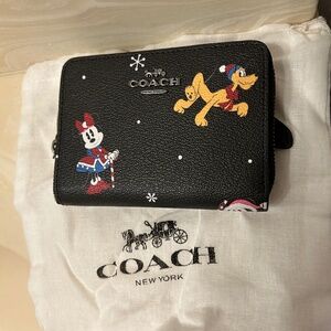 Coach Disney Wallet and dustbag